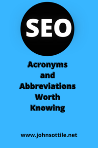 seo acronyms cover