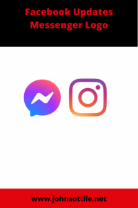 Pin Facebook Updates Messenger Logo